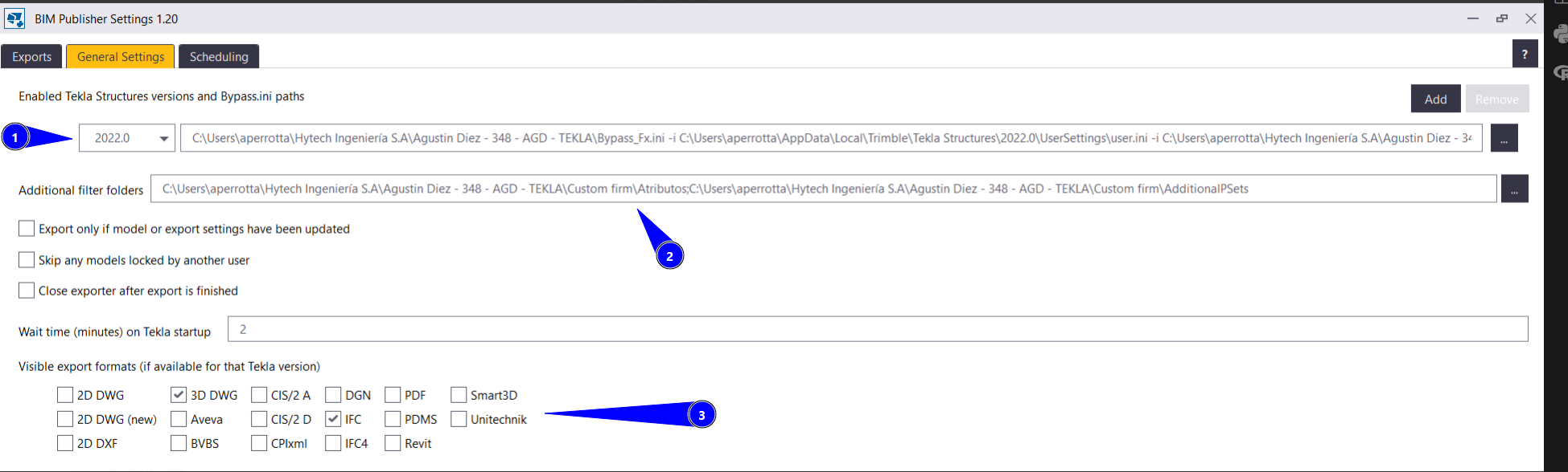 General Settings_BIM