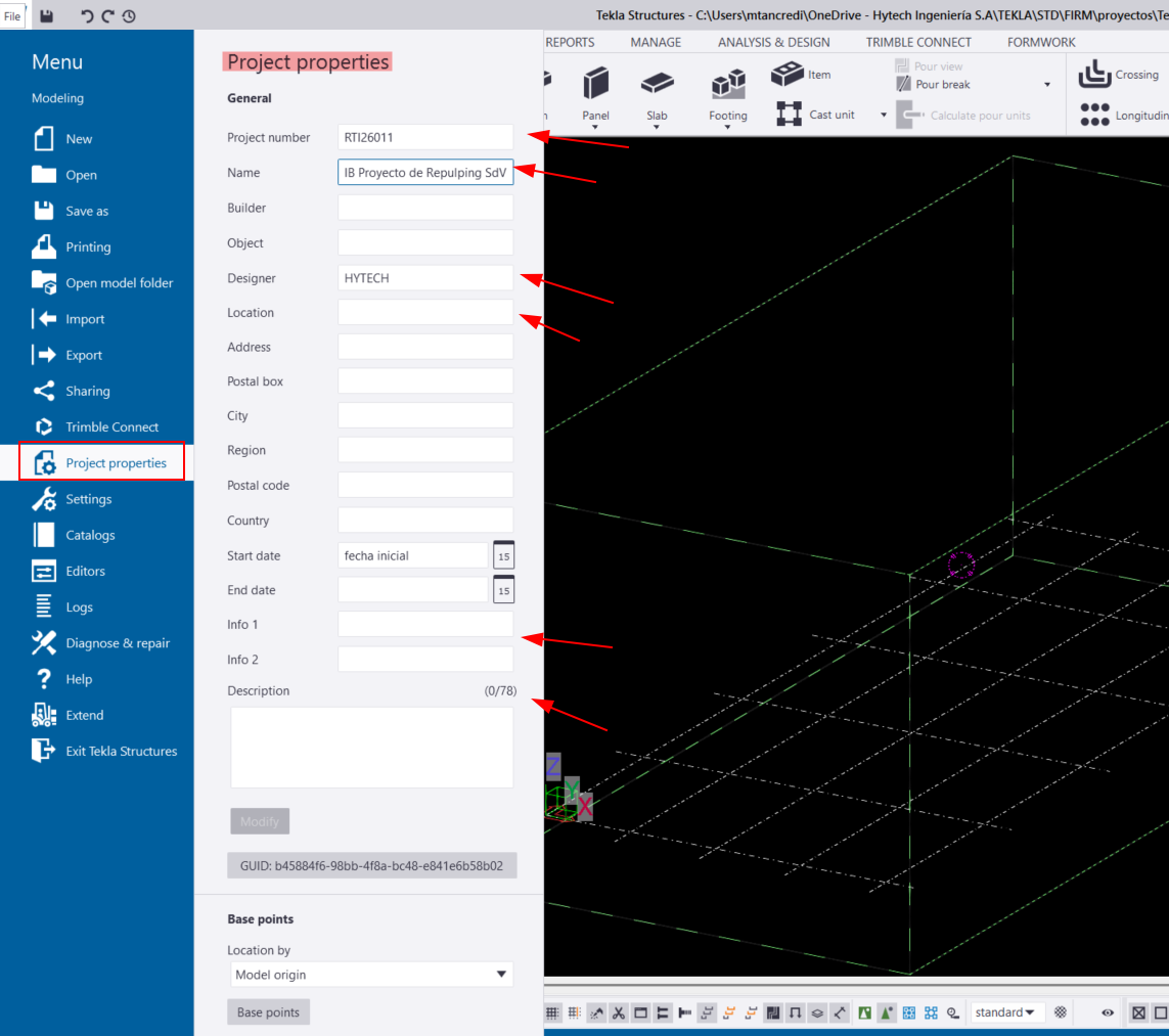 ATRIBUTOS DE PROYECTO