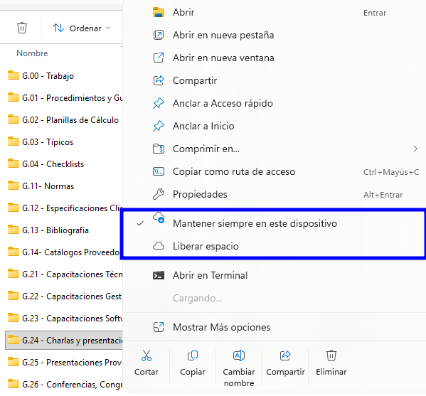 Posibilidades Onedrive